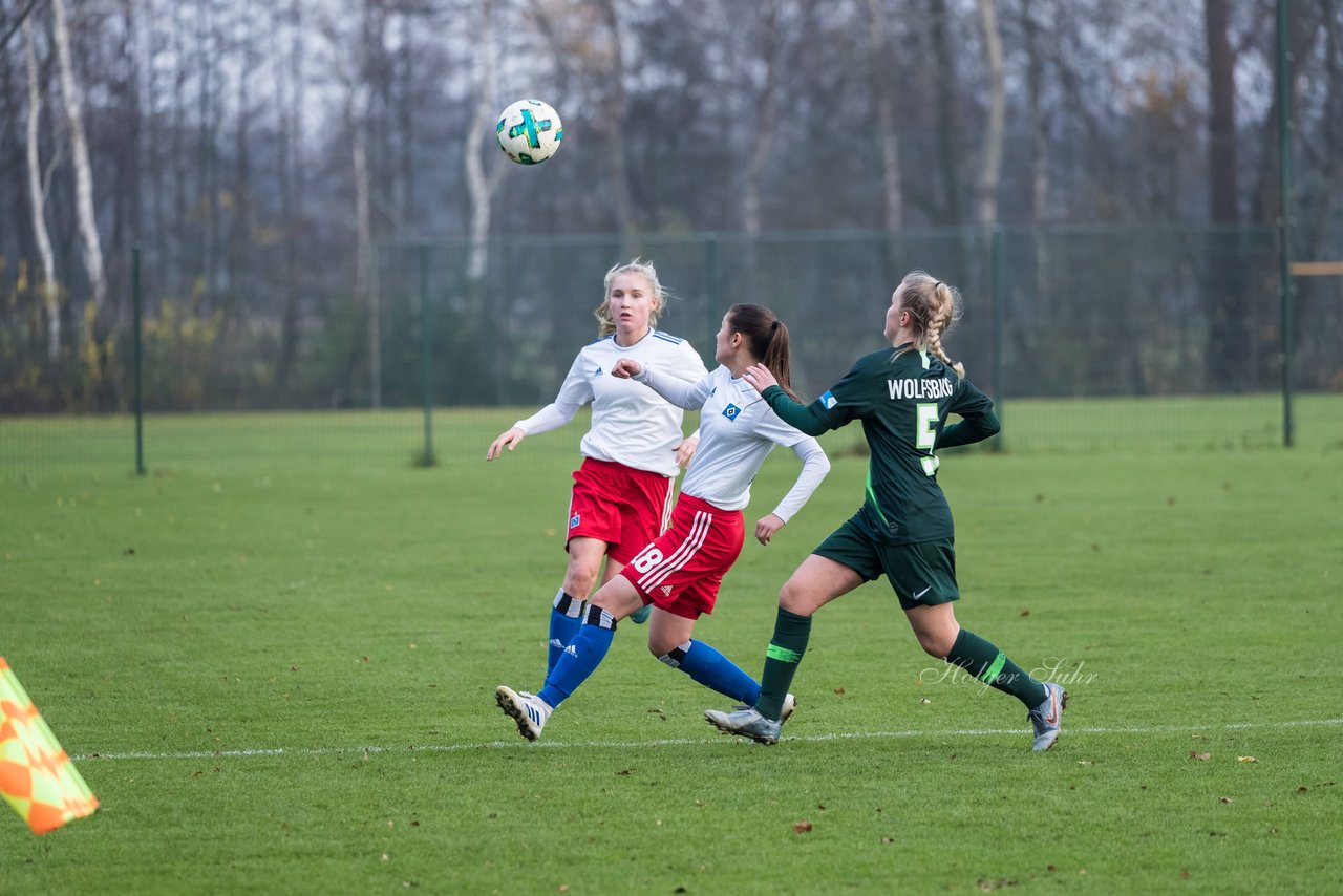 Bild 102 - B-Juniorinnen HSV - VfL Wolfsburg : Ergebnis: 2:1